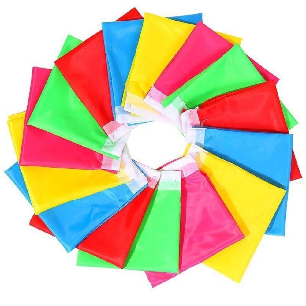 10Pcs 5 Color Decorative Flag Lightweight Flag Banner New Vertical Flag  Outdoor