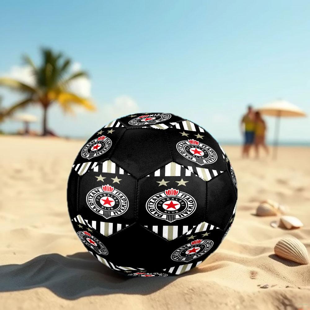 1pc Fudbalski Klub Partizan Soccer Ball Size 5 Indoor Soccer Ball Fashion Colorful Backyard Game - Great For Sports Fans Gift HE54