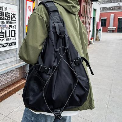 Multifunctional Male Nylon Crossbody Bag  Elegant Shoulder Bag  Large Capacity  Outdoor Outings  High-quality Design  New