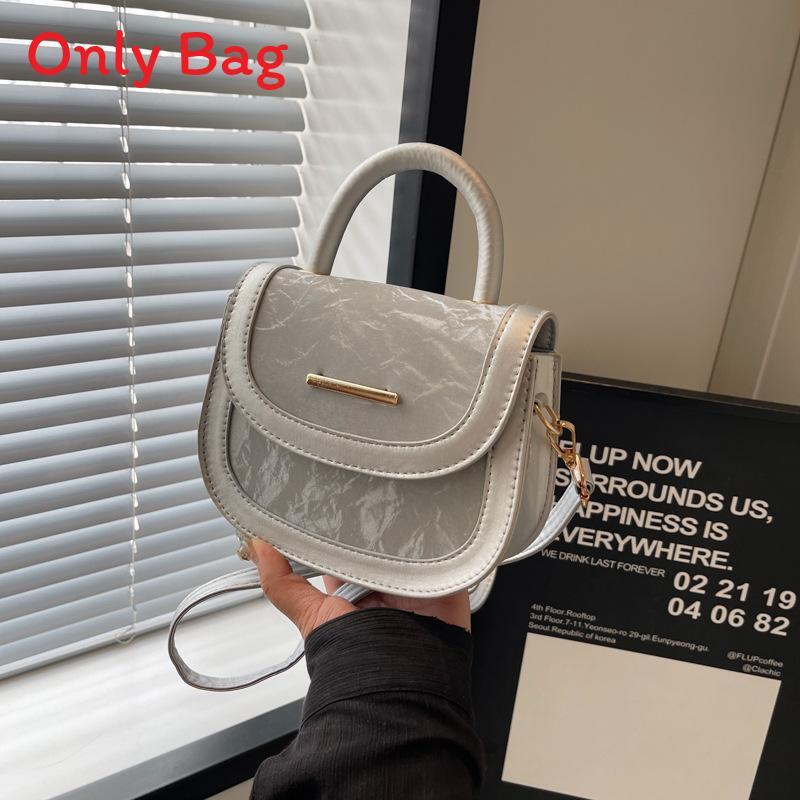 Minimalist Pu Saddle Bag For Women With Inner Phone Pocket For Daily Casual Use