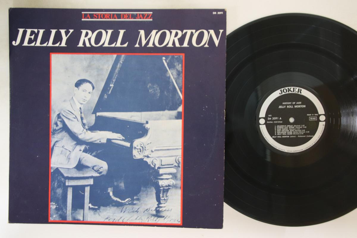 

LP Record JELLY ROLL MORTON - Jelly Roll Morton SM3091 JOKER 1971 Italy Jazz Used