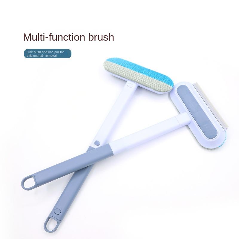 Multi-Functional Plastic Pet Brush Eco-Friendly Artifact for Cat and Dog Hair Removal On Sofa Wool Carpet