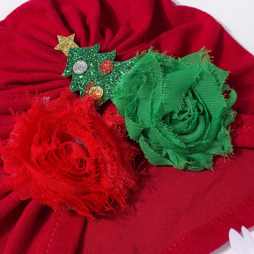 European & American Infant Christmas Cartoon Hat - Breathable & Cute Newborn Accessory