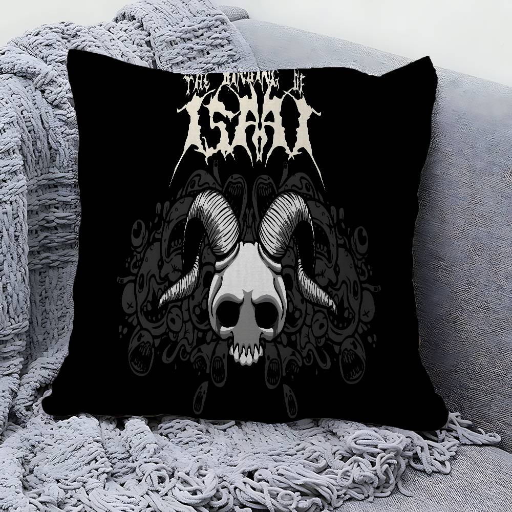 TThe Binding Of Isaac Anime Cushion Cover Pillow Cover Decor Pillowcase Printed Cushion Case for Couch