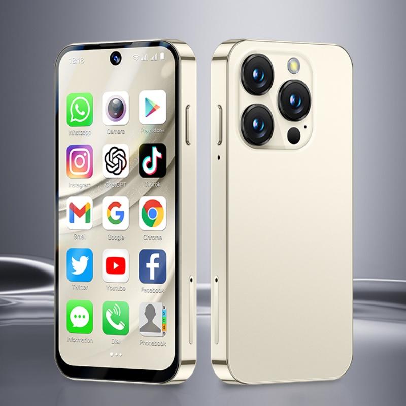 Soyes XS19 Pro Mini 4G Smartphone 3,88 pollici TFT Quad Core Dual SIM 5MP Fotocamera posteriore Bluetooth WIFI Tipo-C Impronta digitale Touchscreen Android Telefono cellulare