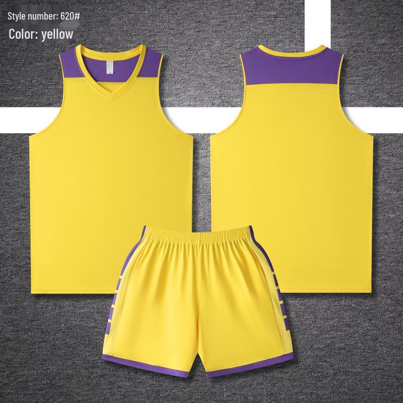 Speedy Quick-Drying Breathable Basketball Uniform Set for Men's Training & Competitions