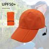 Outdoor Sports Cap With Upf50 Waterproof Nylon For Fishing And Running Enthusiasts