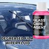 Concentrated Car Glass Coating Waterproof Windshield Wiper Fluid, Keeps Surfaces Smooth, Rainproof, and Anti-Fog Without Streaks, Quickly Re