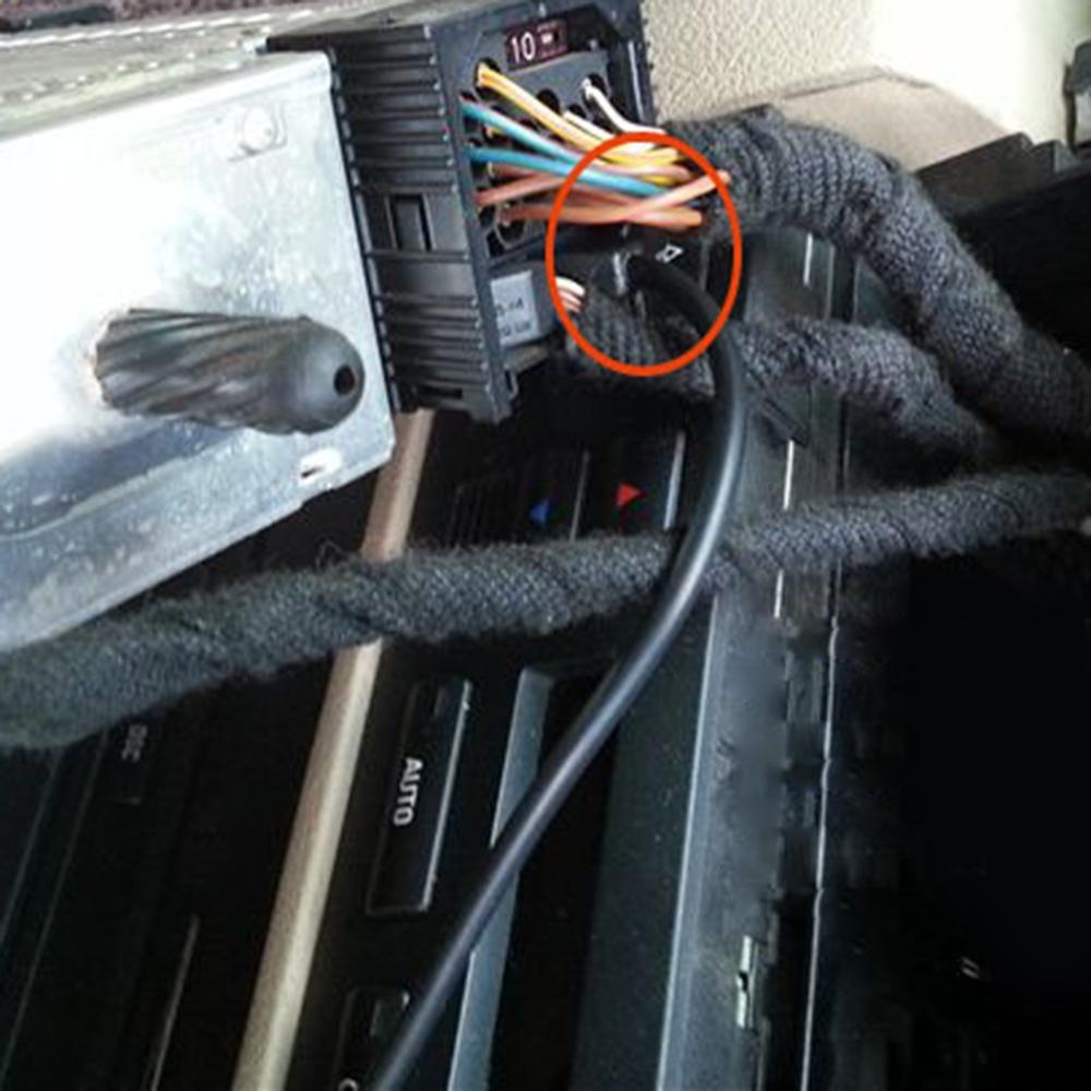 3.5mm Adapter Cable Car Auto AUX In Interface MP3 For BMW E39 E53 X5 E46