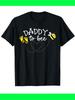 Bee Themed Pregnancy Announcement Shirt for Men Unisex Daddy To Be T-Shirt Breathable Crew Neck Shor