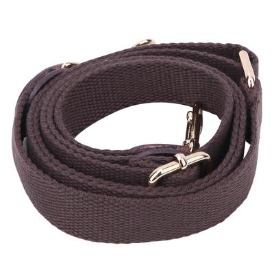 Rankų darbo DIY Bagažo dalys Reguliuojamas odinis dirželis crossbody krepšiui CBD065-066 Kavos spalvos