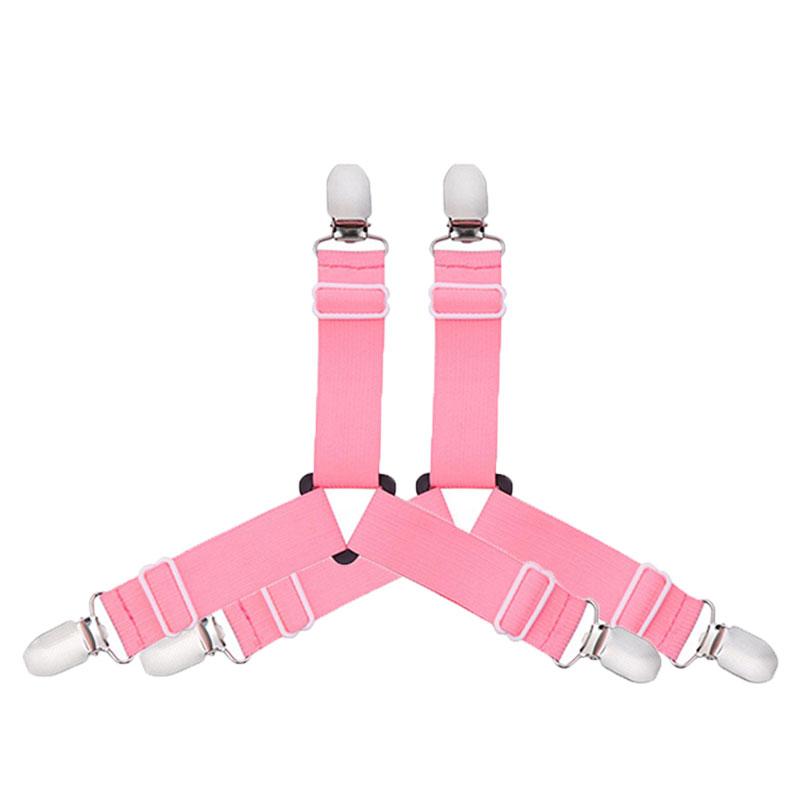 1-4Pcs Bed Sheet Elastic Grippers Belt Fastener Bed Sheet Clips Mattress Cover Blankets Holder Home Textiles Home Living Gadgets