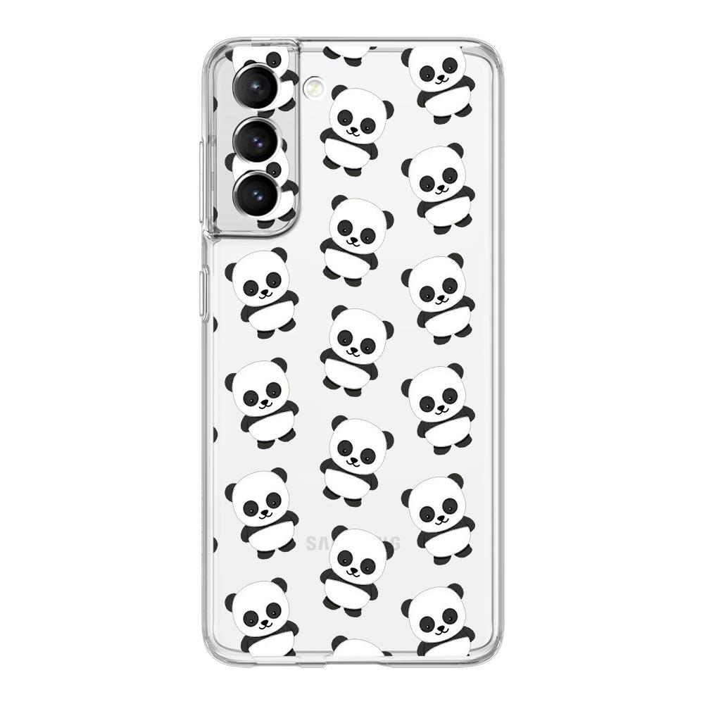 Roztomilý pouzdro na telefon s prasátkem, pandou a avokádem pro Samsung Galaxy S20 Ultra S21 FE 5G S10E S9 S8 S10 Plus Note 20 10 Lite M31 M22 M32 Kryt