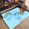 1pc My Little Pony1 Design Printed Area Rug Carpet for Bedroom Living Room Home Decor Rugs Mat Non Slip Mat Rug for Bedside