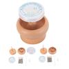Wooden Bead Spinner Kit for Jewelry Making Effortless Rotating Beads Threader Bracelet Spinner Bowl