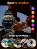 SACOSDING Men Smart Watch 1.56 inch AMOLED HD Screen Led Flashlight BT Calling ECG Health Monitoring Sports Fitness Tracker Women Smartwatch