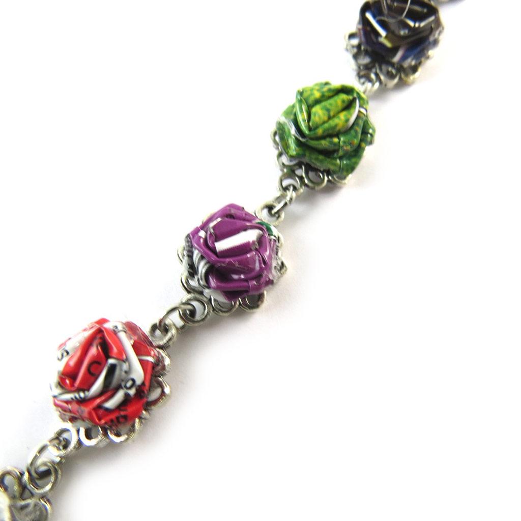 Les Trésors De Lily [N9570] - Multicolored 'New Life' Artisanal Bracelet (handmade)