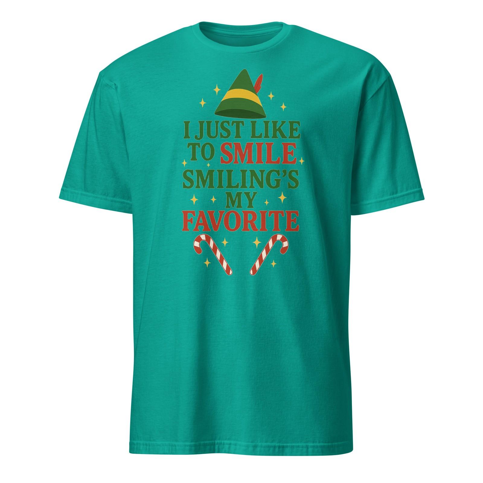I Just Like To Smile - Elf Shirt - Christmas Movie quote, Unisex S