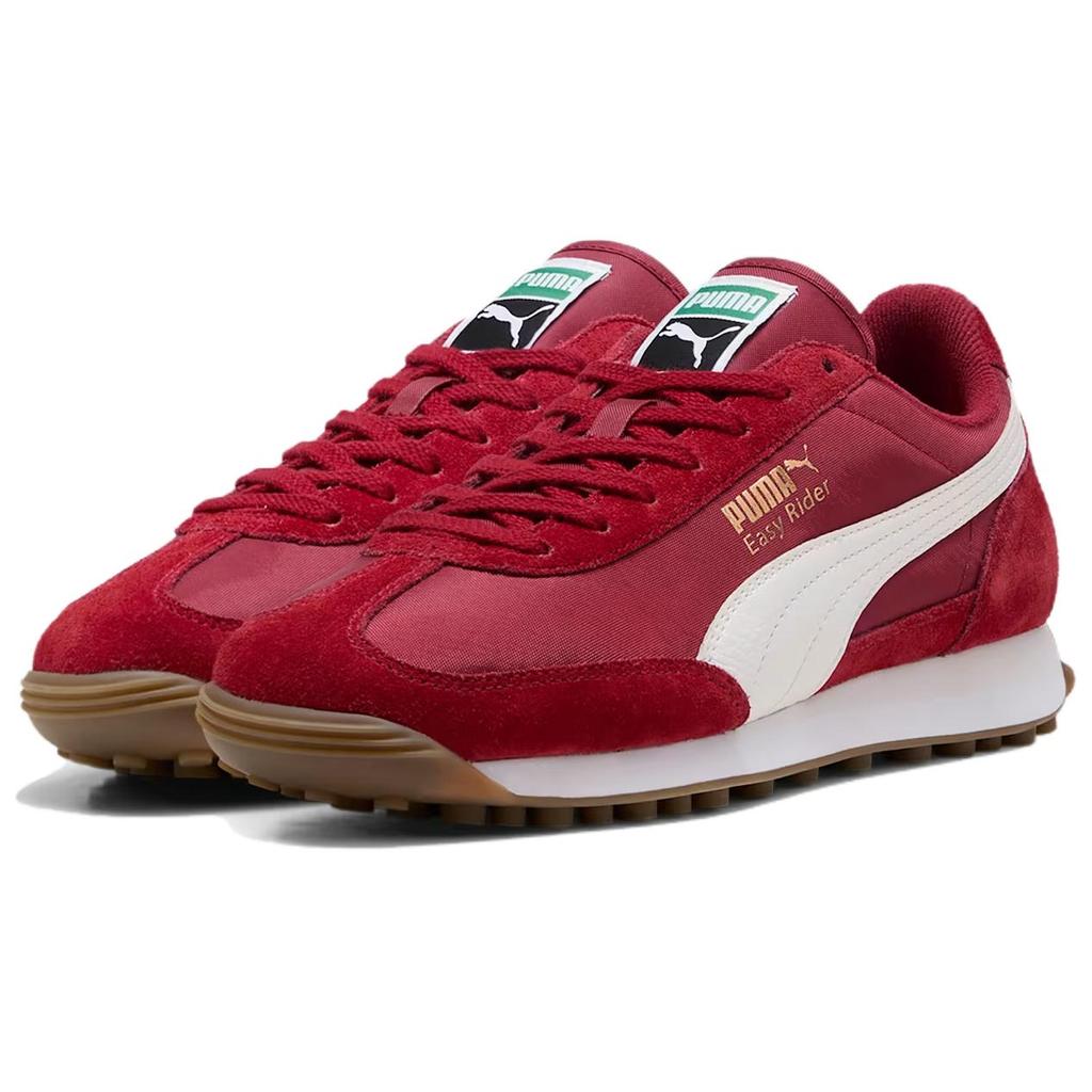 Puma Easy Rider Vintage Intense Red Unisex Sneakers White 399028-12