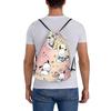 Custom P-Pochaccoes Drawstring Bags Women Men Lightweight Yorimichi Dog Sports Gym Storage Backpack