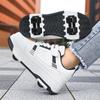 KIDS Four Wheel Skate Roller Shoes Sneakers Four Wheel Skating Shoes Children's Shoes Double Wheel Skating Shoes