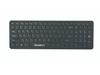 Silent, Thin & Portable 96-Key Chocolate Keyboard with Matte Texture Keycaps.