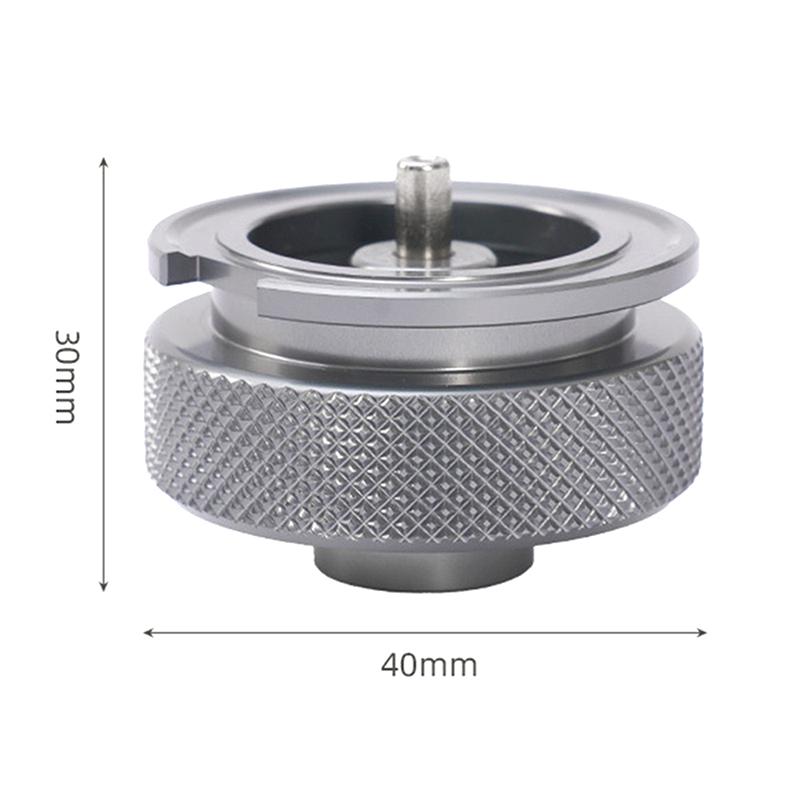 Flat Cylinder To Cartridge Gas Cylinder Adapter Outdoor Camping Butane Gas Cylinder Torch Adapter