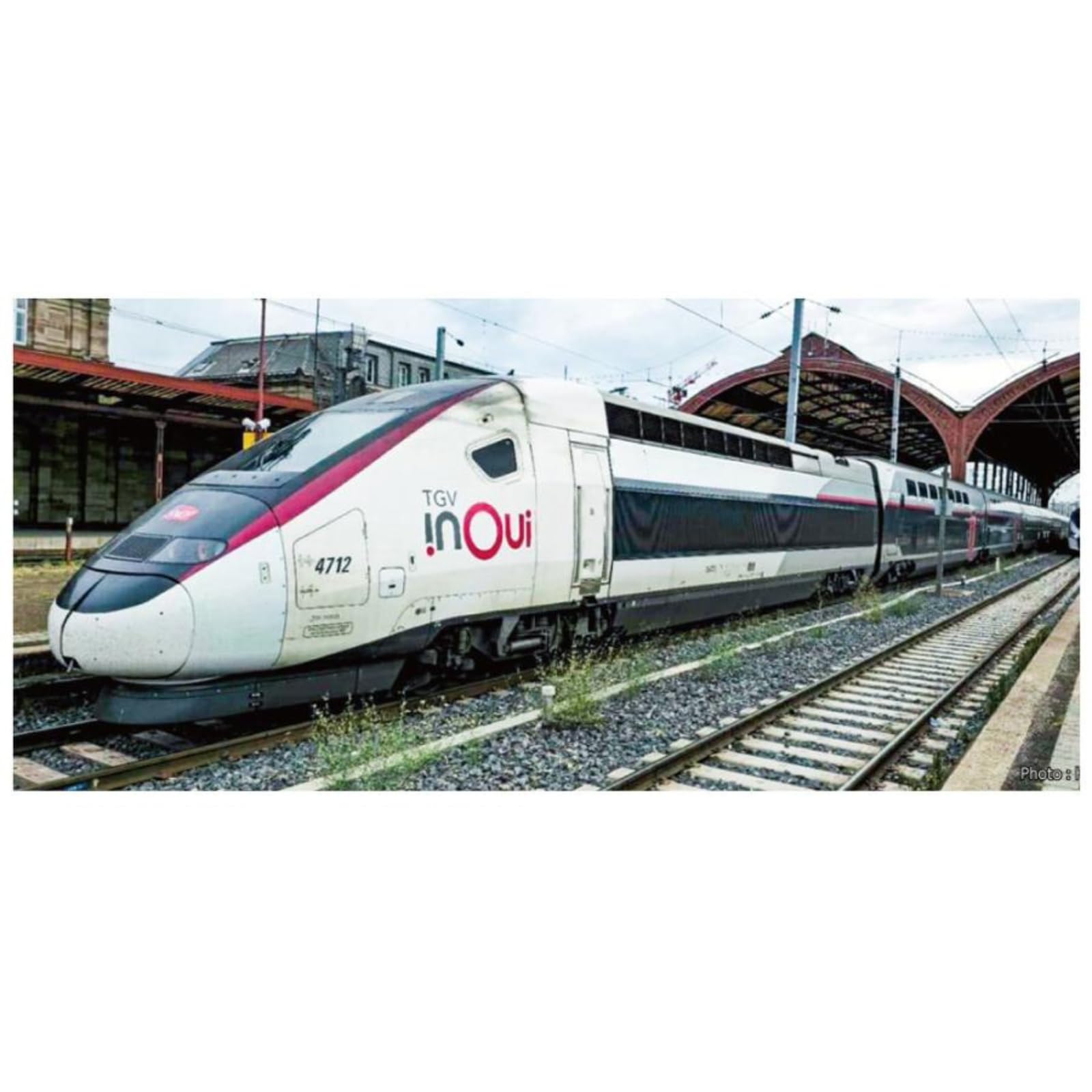 

Модель железной дороги Франции TGV Euroduplex, масштаб N, базовый набор № 10-2131, модель KATO. (SNCF) inOui 5-местный