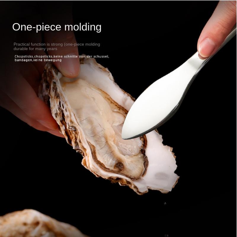 Shell opener, kitchen tool, commercial scallop opener, professional oyster opener,stainless steel oyster cutter,small tool strip