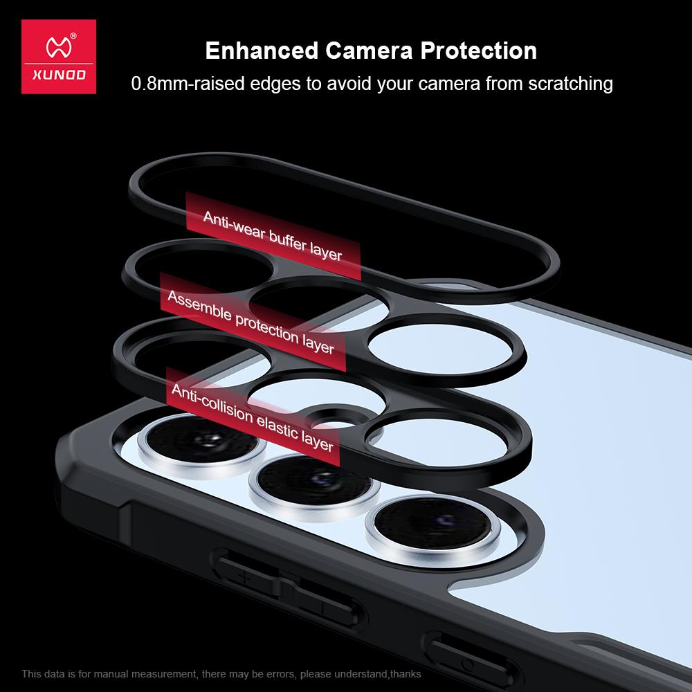 for Samsung Galaxy S25 FE 24 FE Case for Galaxy S25 Plus S25 S24 Ultra Airbag Anti-drop Shell Acrylic+TPU Hybrid Case