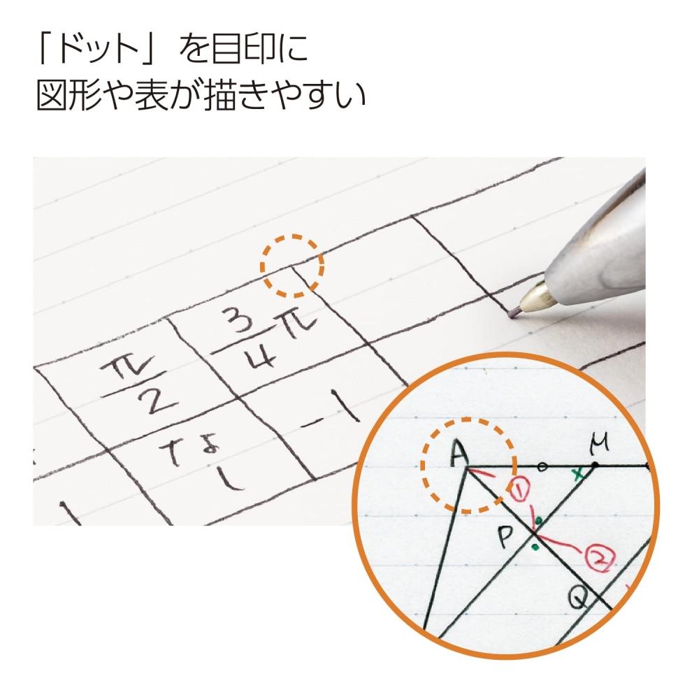 KOKUYO Campus Twin Ring Notebook A5 A-lined 50 sheets S-T135ATN