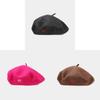 Vintage Wool Beret For Women With Heart Embroidery And Sun Protection For Fall Winter Fashion