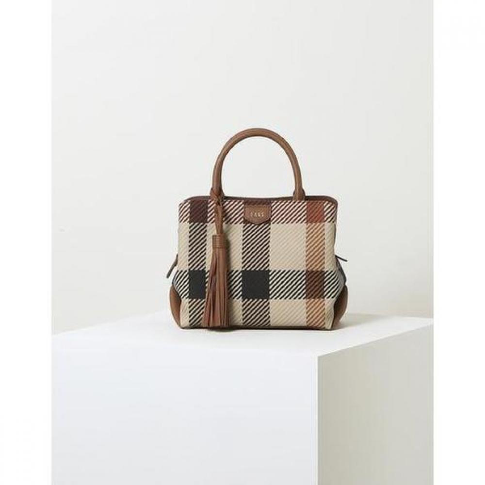 Daks Коричнева Велика Клітинка Сумка-шопер Dcba2e682w2