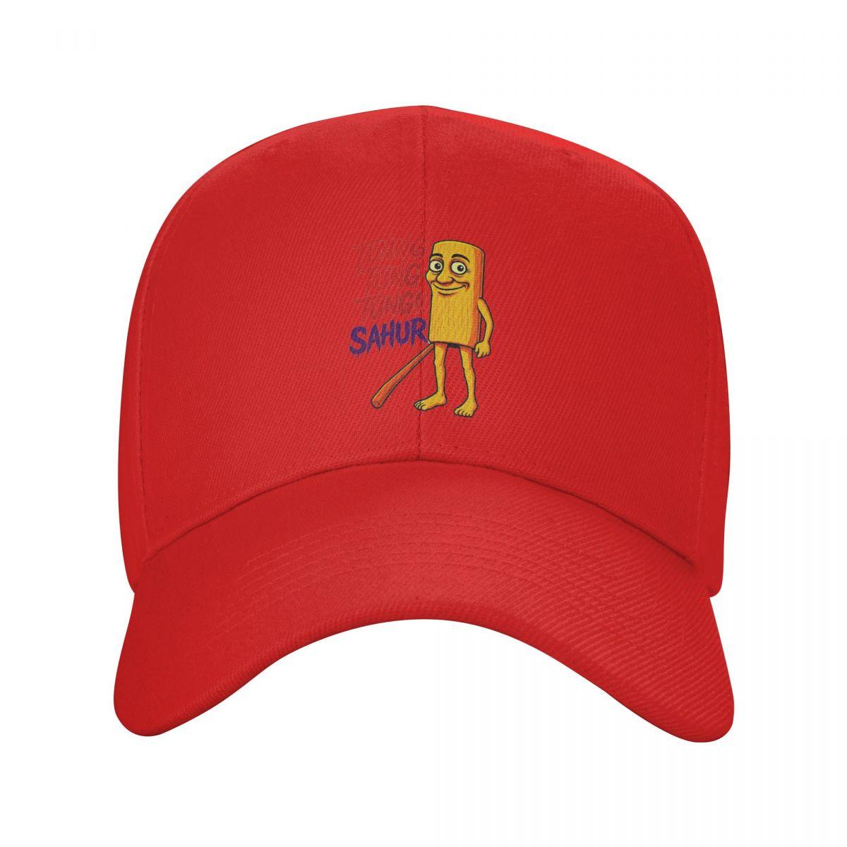 

Funny Tung Tung Tung Sahur Italian Brainrot Baseball Caps Fashion Men Women Hats Casual Cap Hip Hop Baseball Hat Casquette One Size