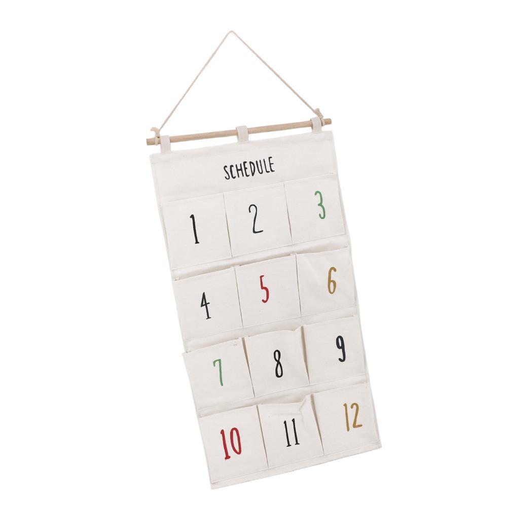 Versatile Wall Hanging Storage Bag Large Capacity Hanging Storage Pouches Dormitory