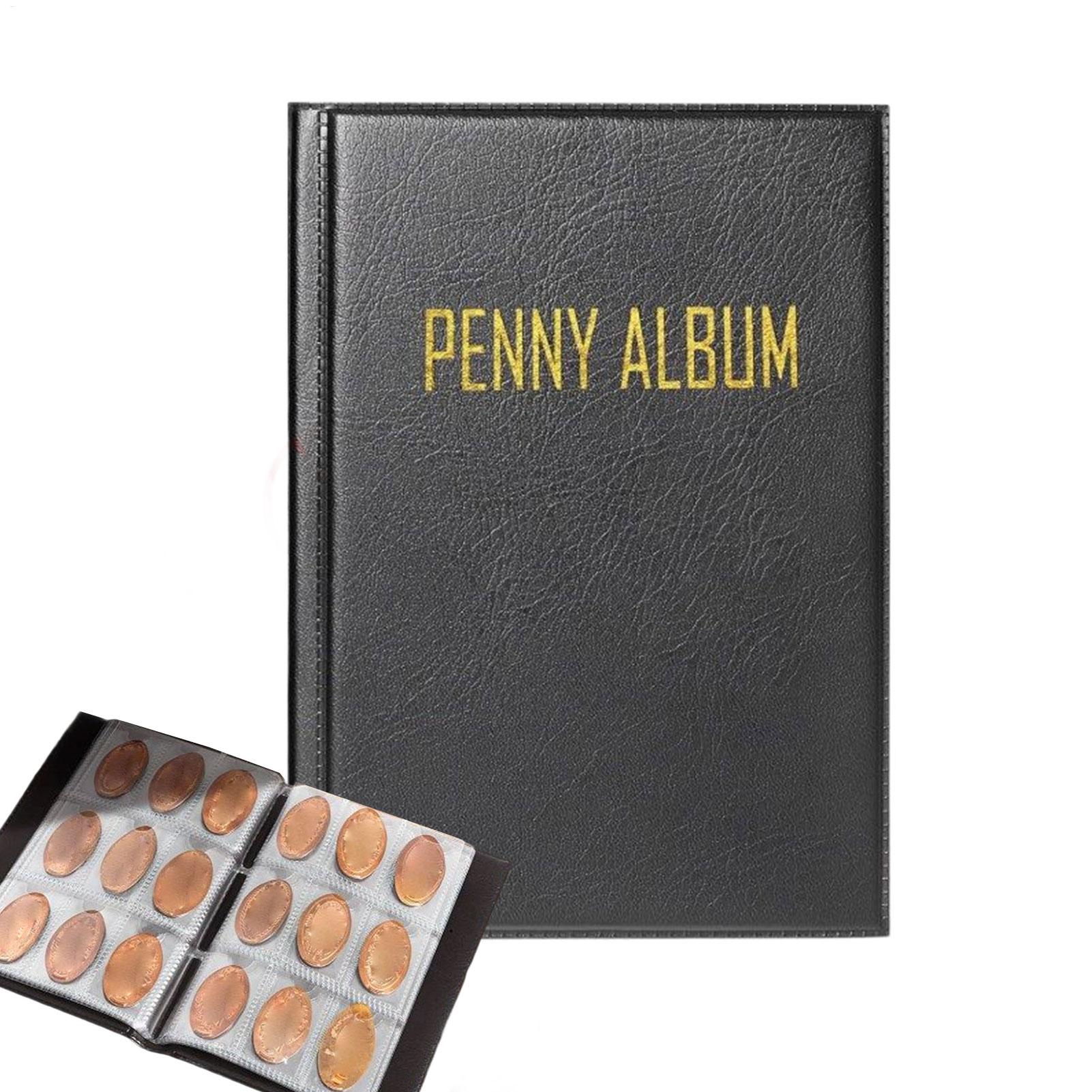 Coin Collection Album Special Design Book For Coin Collectors 120/240/360 Pockets Coin Collection Album Book Home Decoration nero