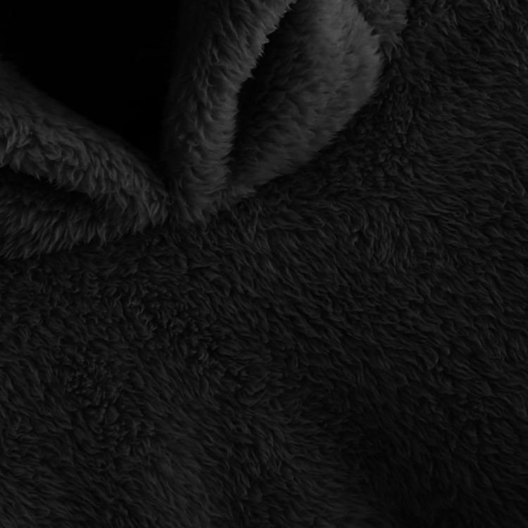 Cozy Women Teddy Bear Ear Hoodie Warm Fleece Plush Sweatshirt Long Sleeve Hooded Pullover