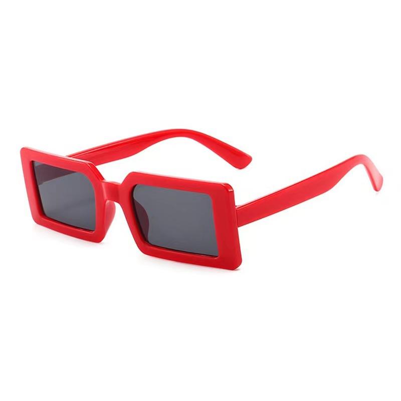 Rectangle Small Frame Retro Sunglasses Women'S Trend Glasses Men'S Sunglasses