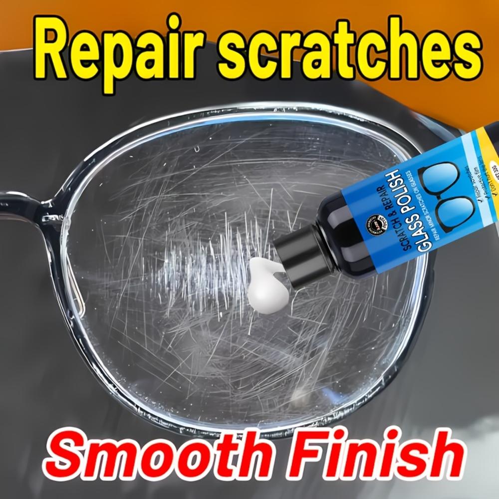Miracle Glass Scratch Repair Kit - Suitable for Glass, Metal, Ceramic, Plastic, Acrylic, and More - Restores Scratches In Second