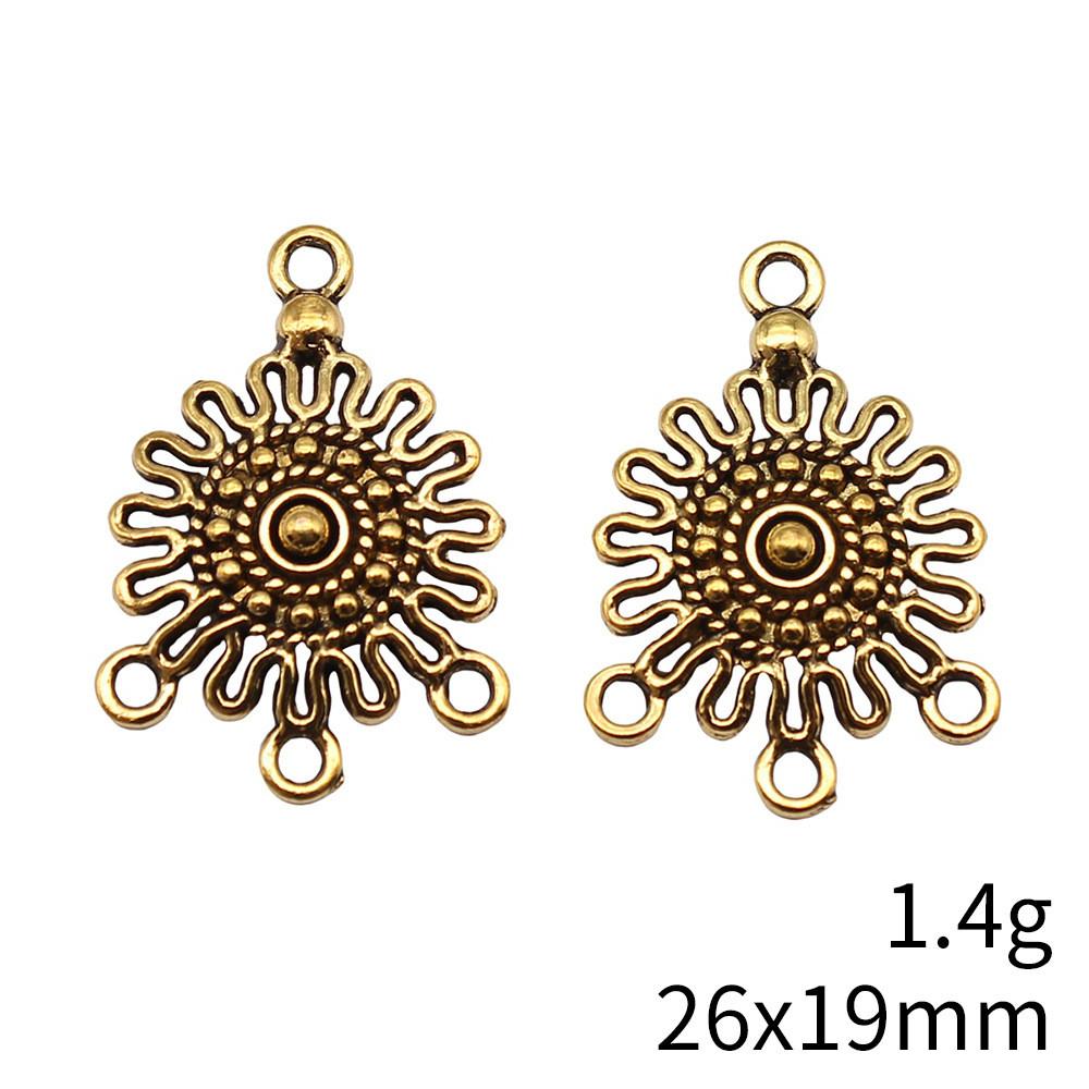 Graduation Accessories Women Round Multi-Hole Earring Connector Accessories Parts Clearance Sale Items Accessories For Girls