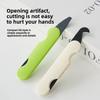 1PCS Multi-function Double-headed Box Opener Knife Household Utility Knife Unpacking Package Anti-cut Hand Portable Express Unpacking Knife
