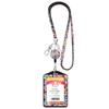Necklace Strap Retractable Badge Reel Bling Crystal ID Card Holder  Office Supplies