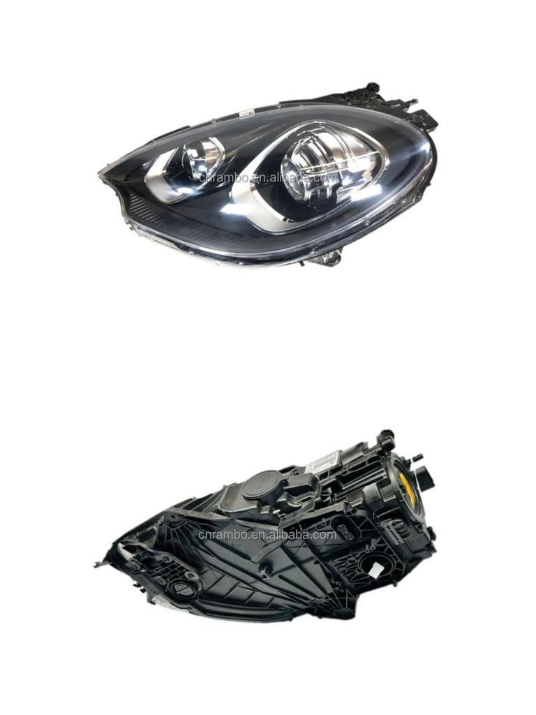 Compatible Front Headlights for Macan 2014-2017: Models 95B941032DM & 95B941031DM