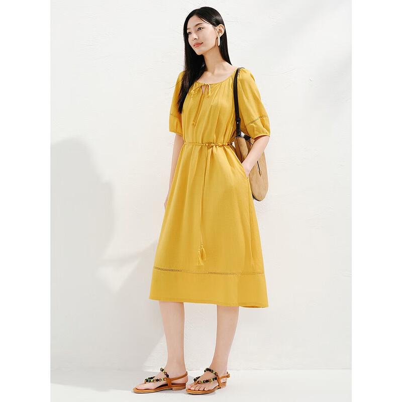 

JZ Annecole Bohemian Cinch-Waist Maxi Dress S