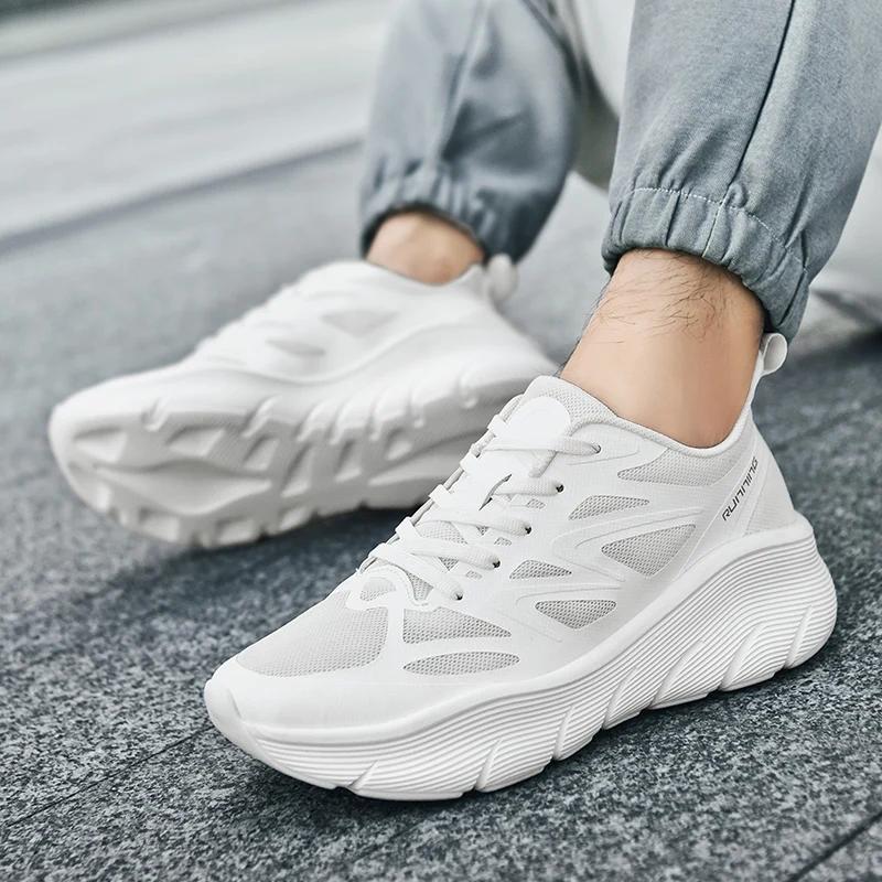 

Дышащая и амортизирующая легкая сетчатая спортивная обувь, удобная и мягкая подошва для парных кроссовок36-47 36