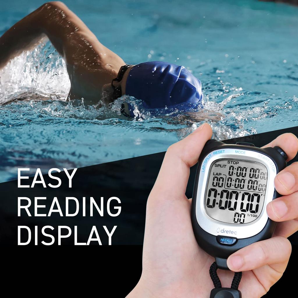 dretec Stopwatch Speel W Black SW-122BK