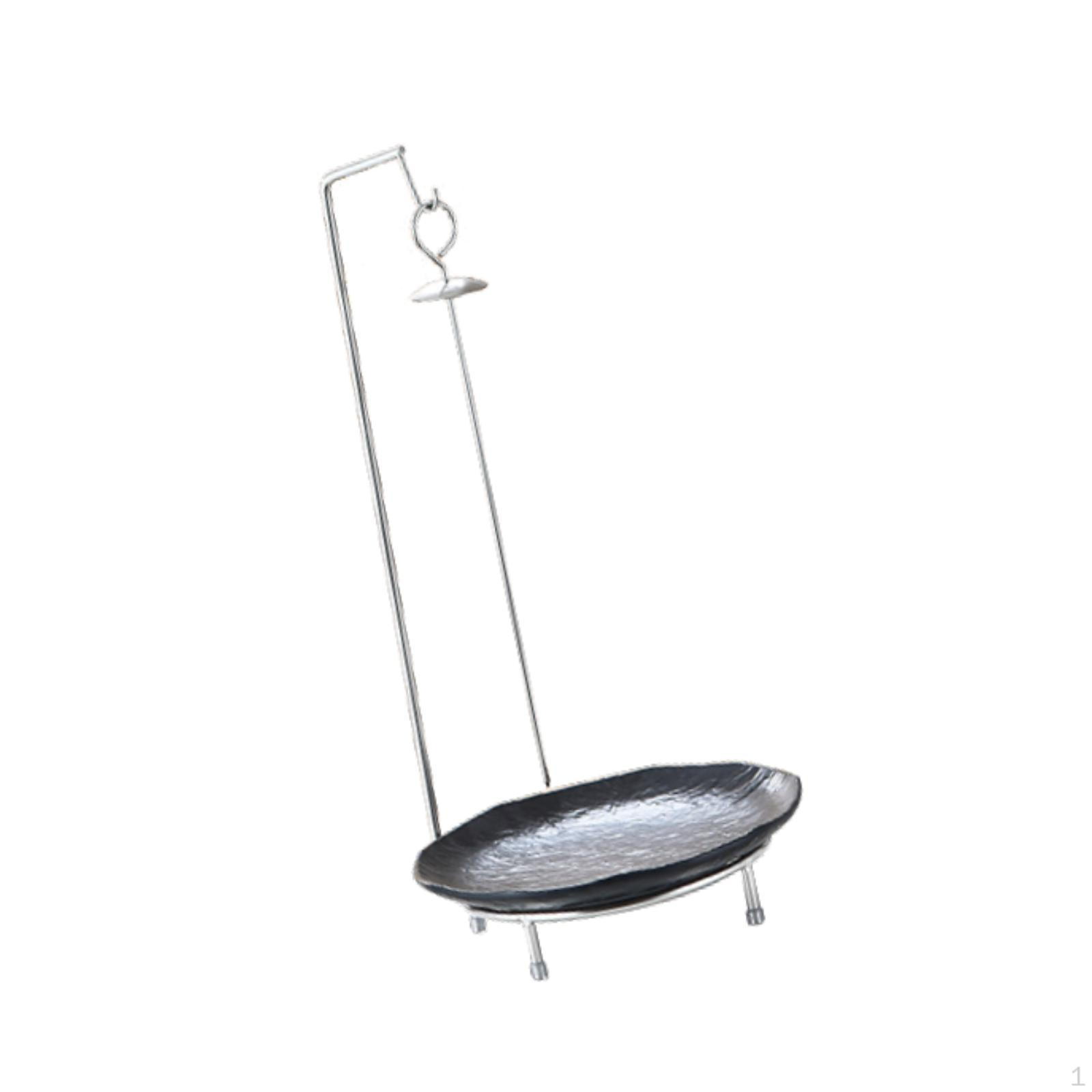 

Подставка для гриля и шашлыка, вертикальный шампур для барбекю для вечеринки чёрный