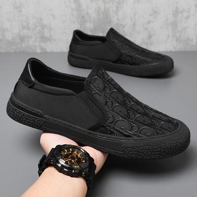 2025 Summer Men's Breathable Casual Versatile Sport Shoes Low Top Lazy Shoes One Step Sufficient Eva Insole Plastic Upper
