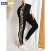 Dámské legíny s leopardím vzorem, úzkého střihu, jsou vhodné pro venkovní sporty, elastické kalhoty, oblečení, pohodlné a vysoce elastické