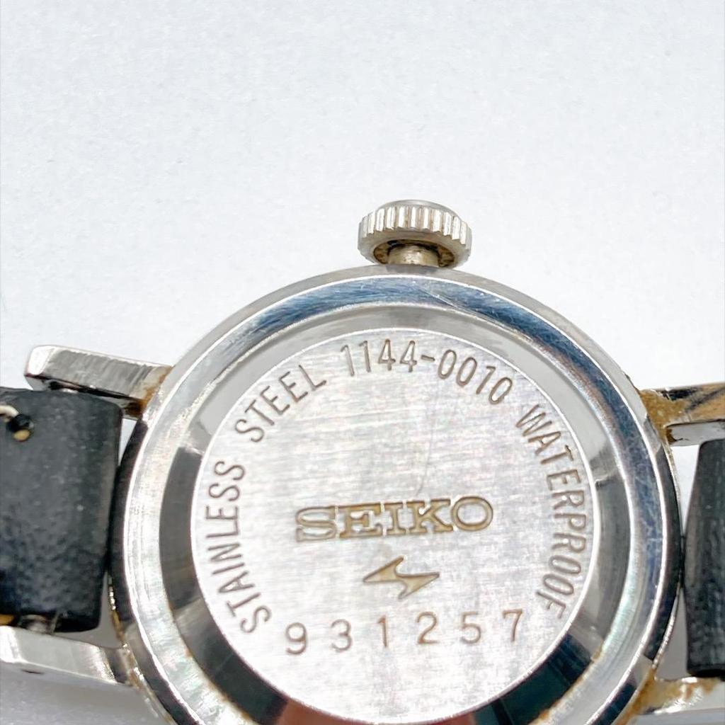 Used SEIKO Salvia Ladies Watch, Hand-wound, Working, New Aftermarket Strap, 557